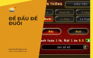 de dau duoi hitclub fun - Đề Đầu Đề Đuôi HitClub – Hướng Dẫn Cách Chơi Lô Đề Online Ăn Thưởng 1 Ăn 99