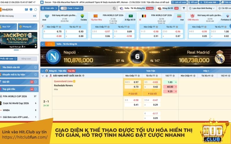 K Thể Thao tối giản: Đặt cược một cú click, chốt kèo siêu tốc, không lo bỏ lỡ tỷ lệ thơm