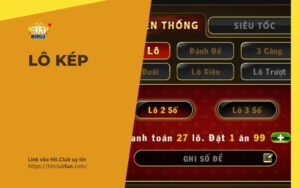Lô Kép HitClub – Hướng Dẫn Cách Chơi & Phương Pháp Soi Cầu Báo Kép 2026