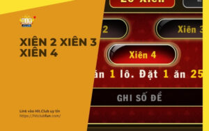 Xiên 2 Xiên 3 Xiên 4 HitClub – Cách Chơi Lô Xiên Online Thắng Lớn 2026