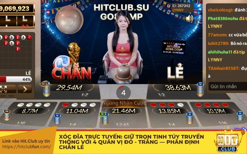 Xóc Đĩa trực tuyến: Giữ trọn tinh túy truyền thống với 4 quân vị Đỏ - Trắng — Phân định Chẵn Lẻ